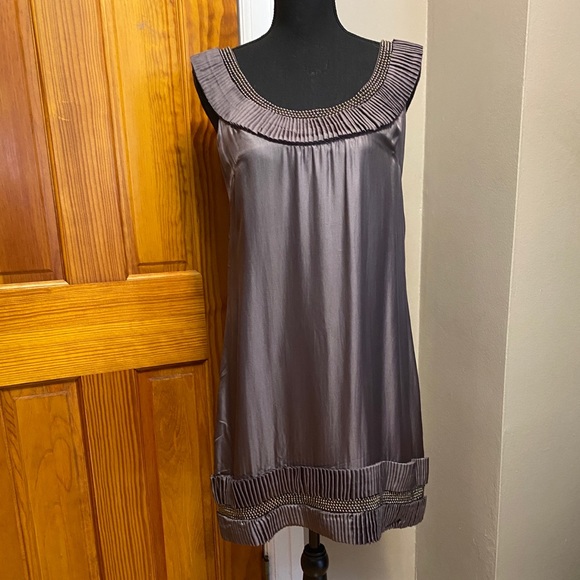 NWT Gorgeous 100% Silk Cocktail Sheath - Picture 1 of 9